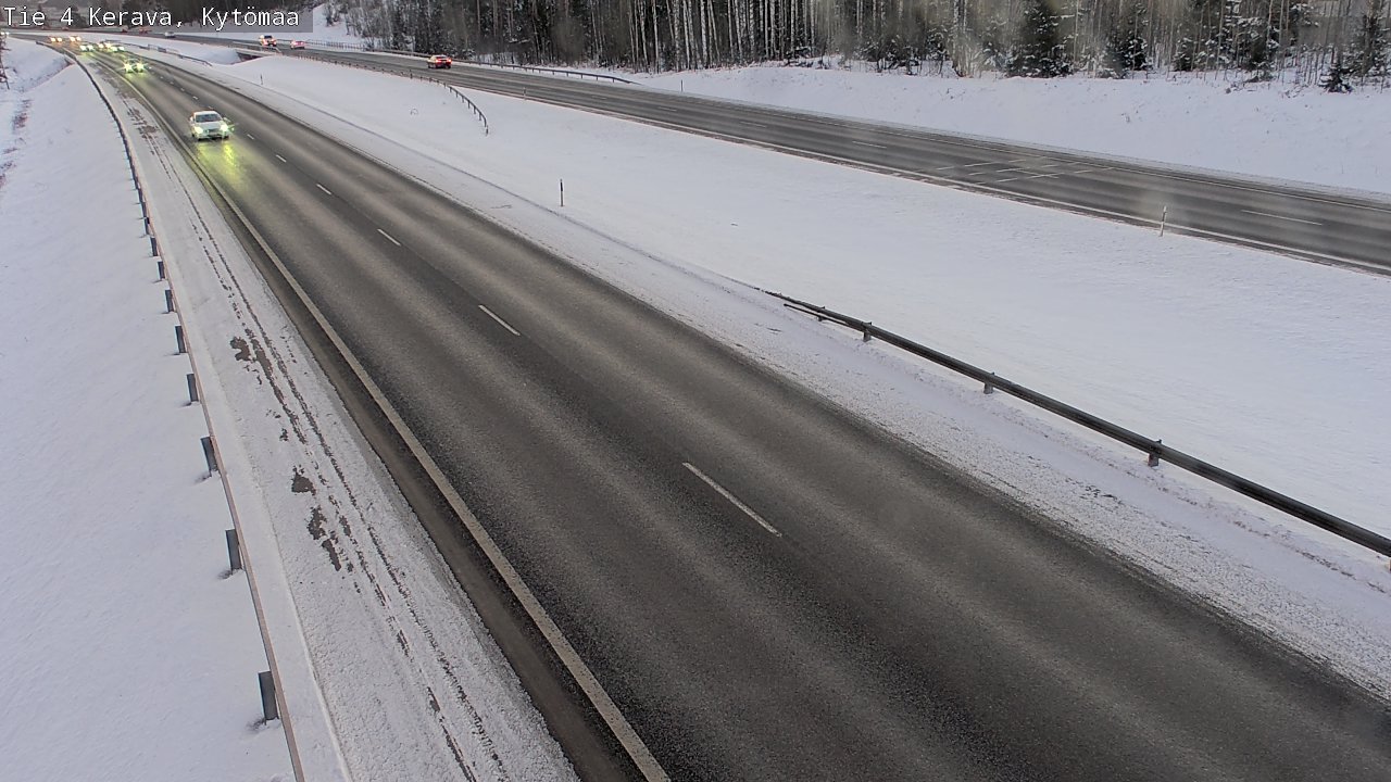 Weather Camera Image Väg 4 Kervo, Kytömaa, Kerava, Uusimaa