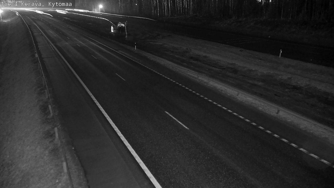 Weather Camera Image Väg 4 Kervo, Kytömaa, Kerava, Uusimaa