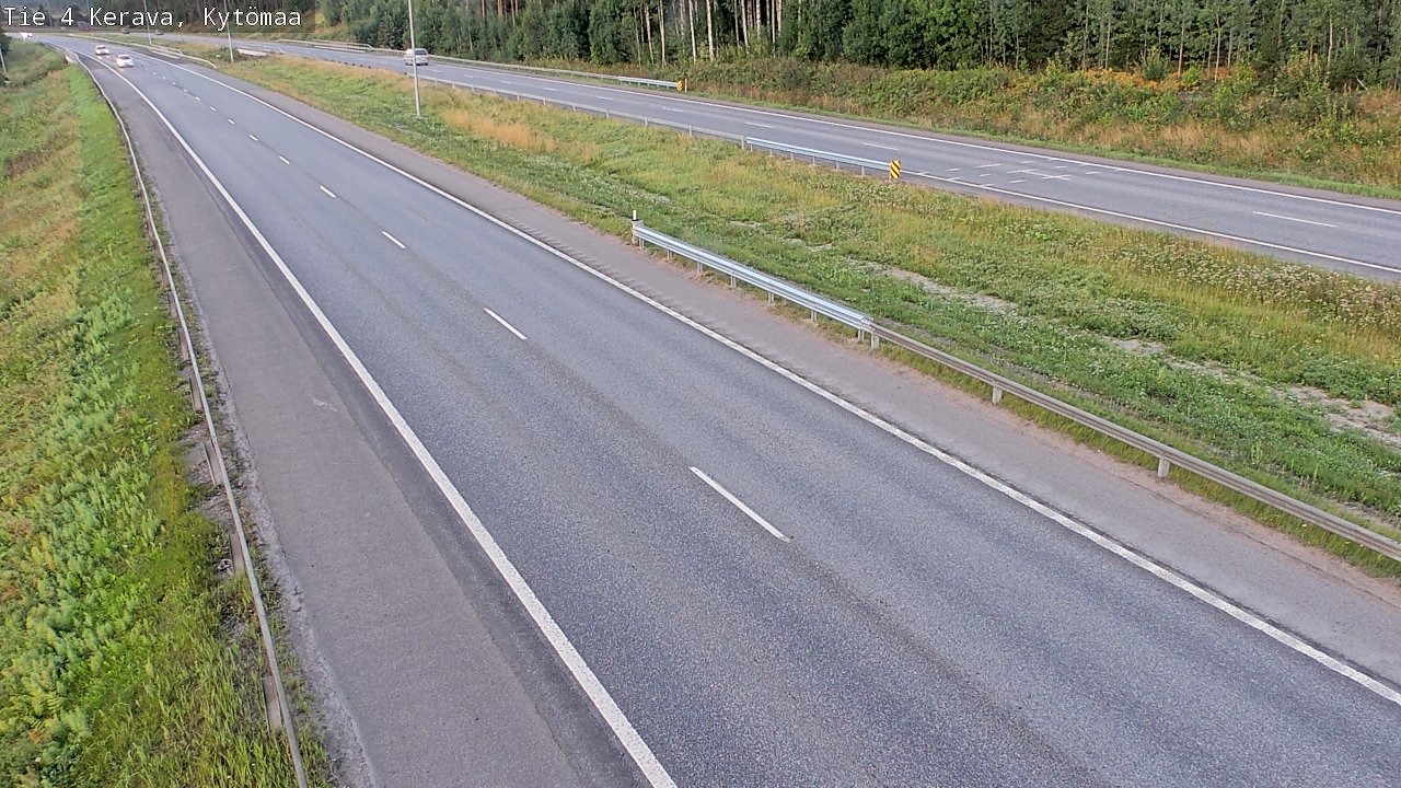 Weather Camera Image Road 4 Kerava, Kytömaa, Kerava, Uusimaa