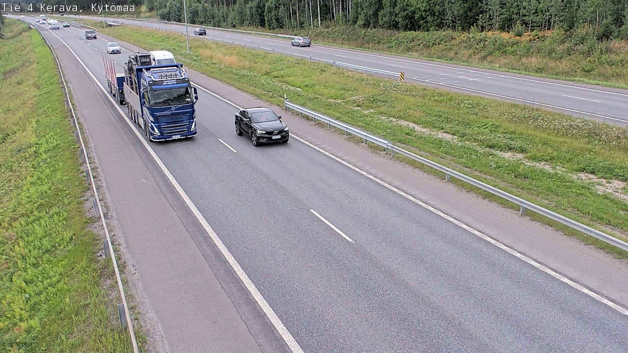 Weather Camera Image Väg 4 Kervo, Kytömaa, Kerava, Uusimaa