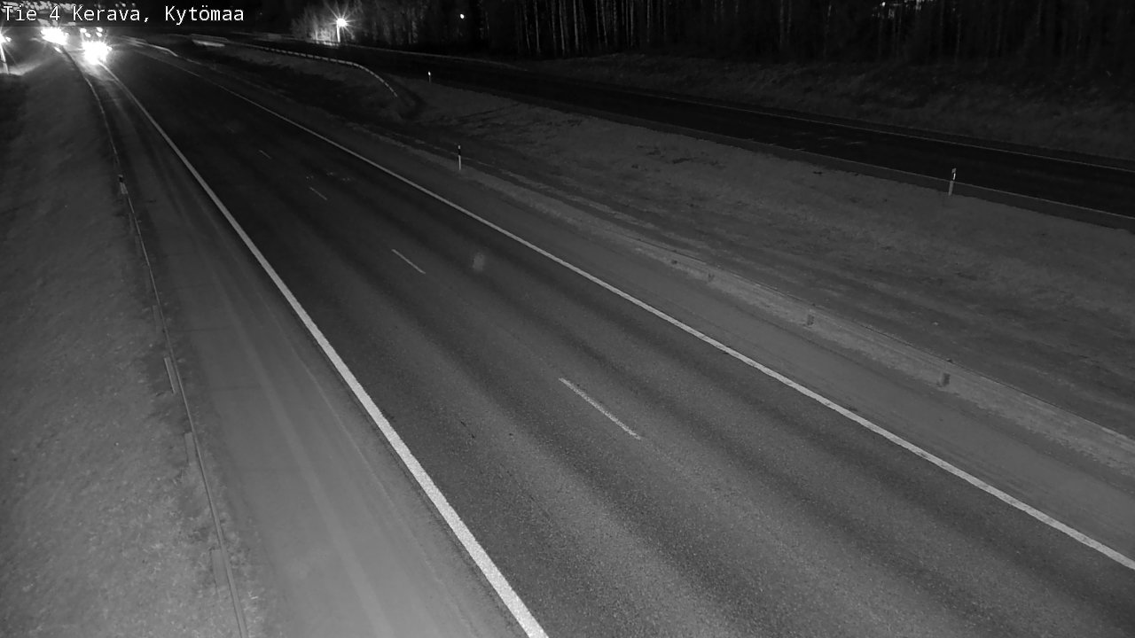 Weather Camera Image Väg 4 Kervo, Kytömaa, Kerava, Uusimaa