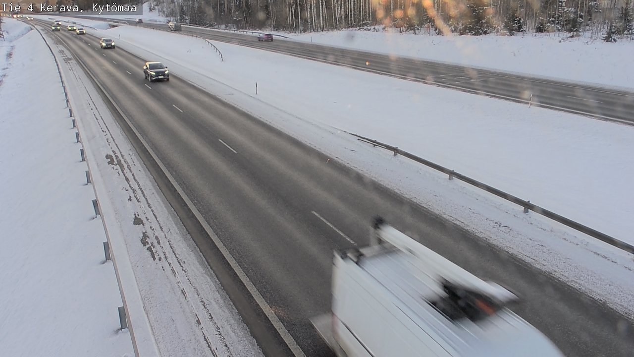 Weather Camera Image Väg 4 Kervo, Kytömaa, Kerava, Uusimaa