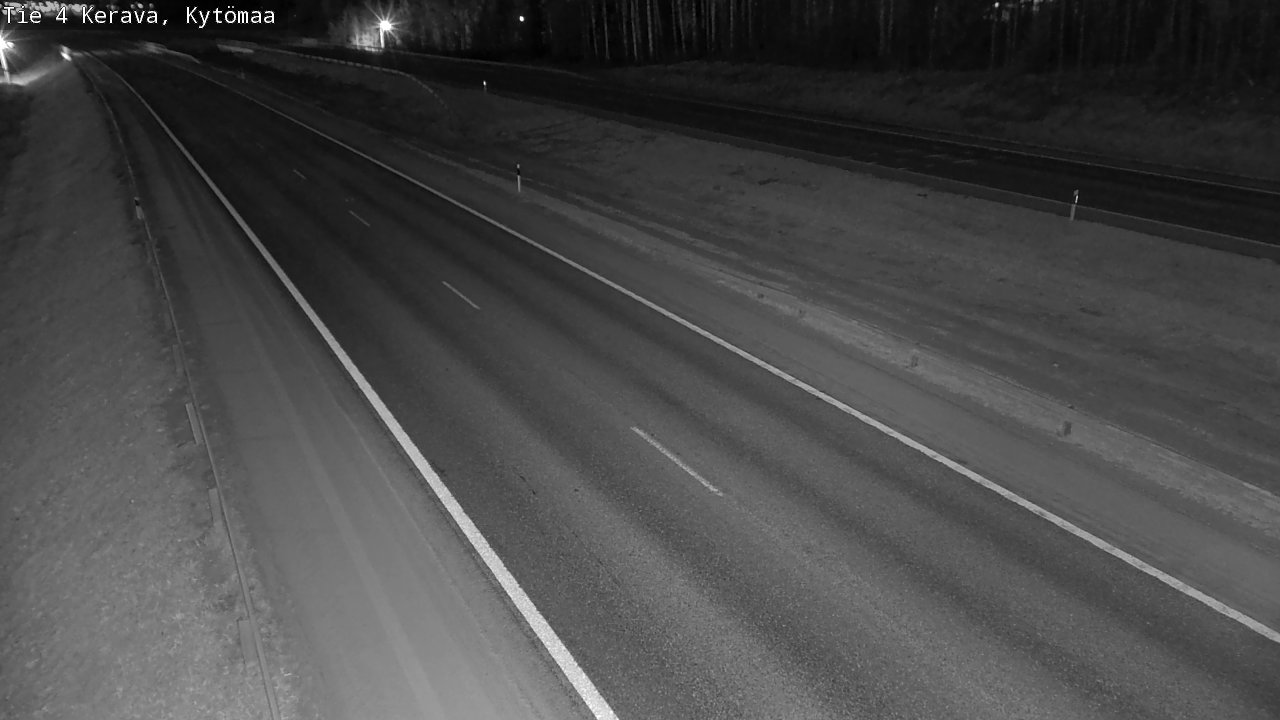 Weather Camera Image Väg 4 Kervo, Kytömaa, Kerava, Uusimaa