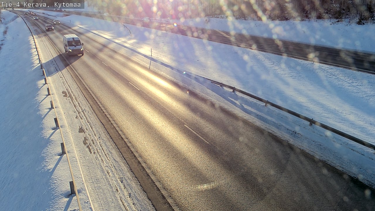 Weather Camera Image Väg 4 Kervo, Kytömaa, Kerava, Uusimaa