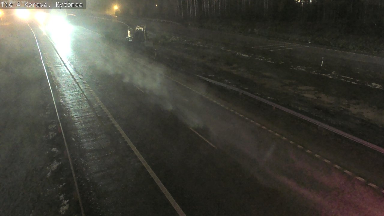 Weather Camera Image Väg 4 Kervo, Kytömaa, Kerava, Uusimaa