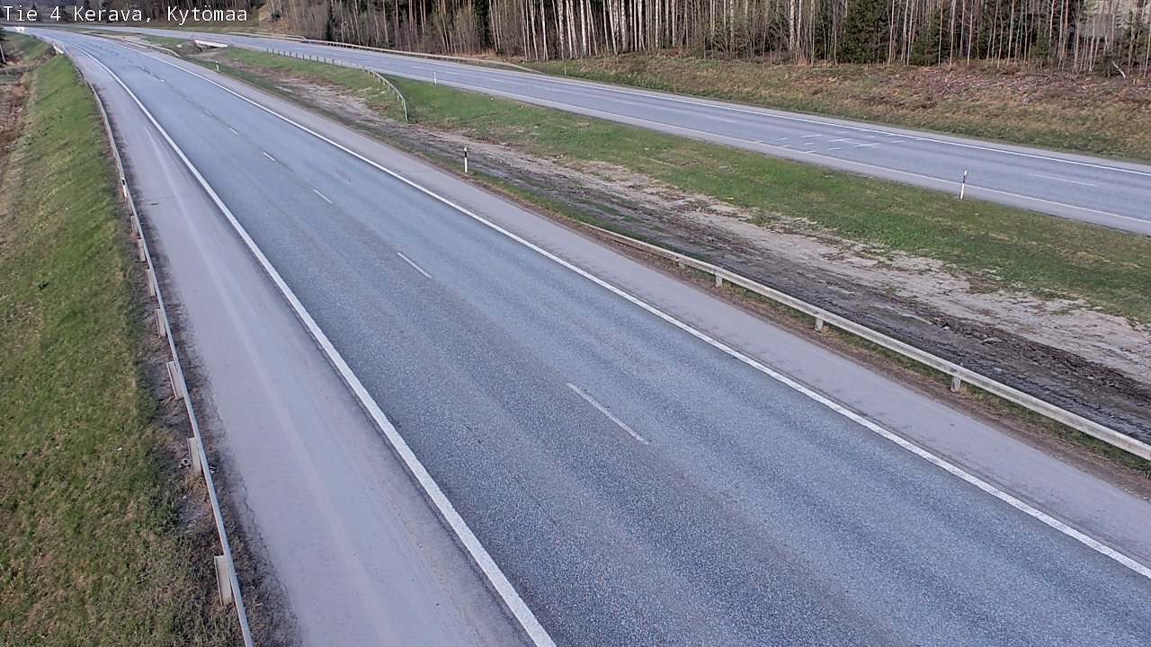 Weather Camera Image Road 4 Kerava, Kytömaa, Kerava, Uusimaa