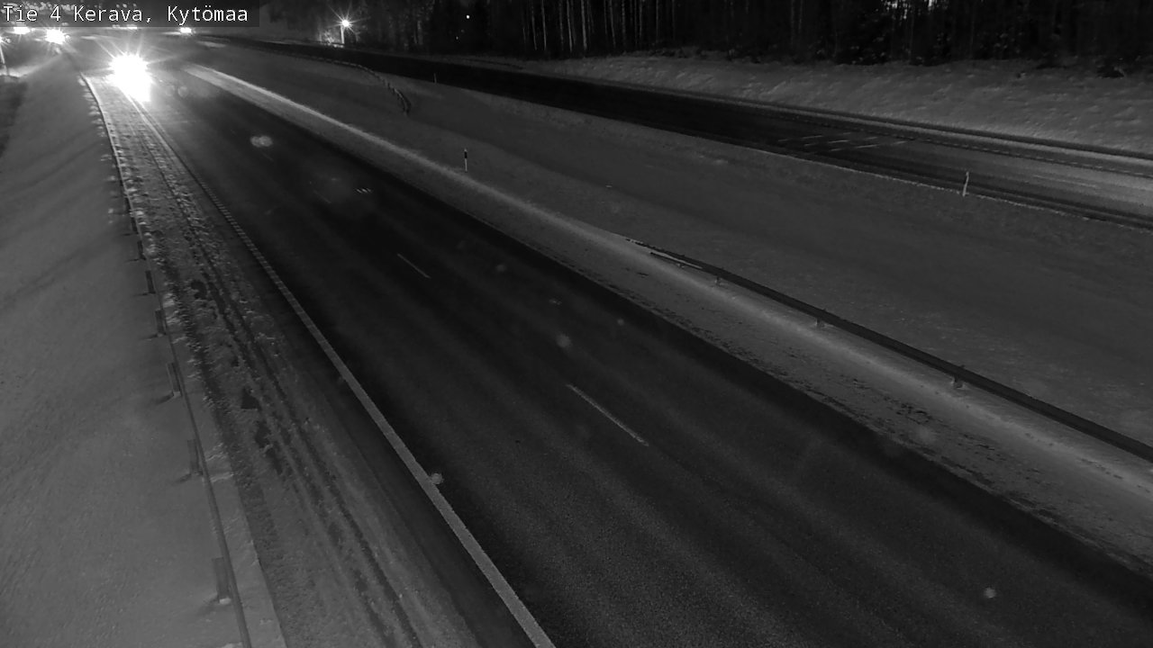 Weather Camera Image Väg 4 Kervo, Kytömaa, Kerava, Uusimaa