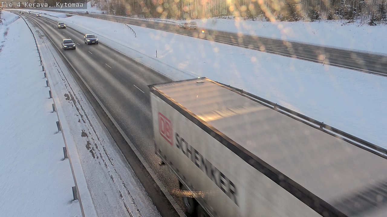 Weather Camera Image Väg 4 Kervo, Kytömaa, Kerava, Uusimaa