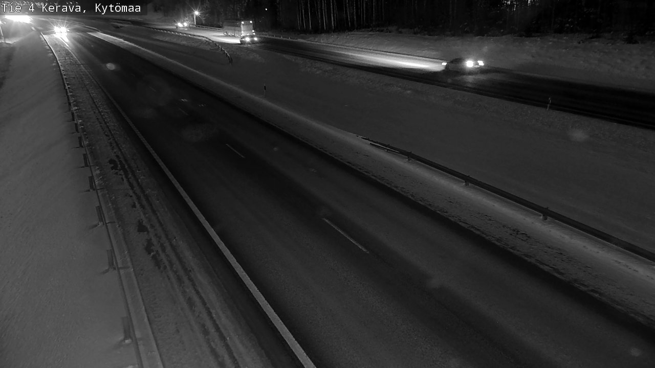 Weather Camera Image Väg 4 Kervo, Kytömaa, Kerava, Uusimaa