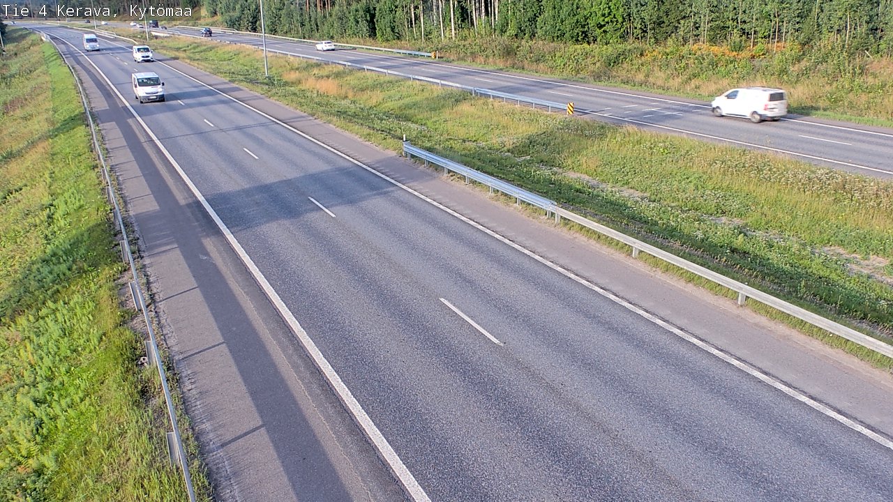 Weather Camera Image Road 4 Kerava, Kytömaa, Kerava, Uusimaa