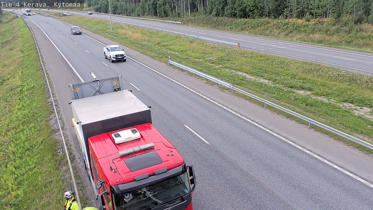 Weather Camera Image Väg 4 Kervo, Kytömaa, Kerava, Uusimaa