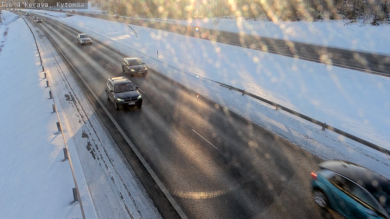 Weather Camera Image Väg 4 Kervo, Kytömaa, Kerava, Uusimaa