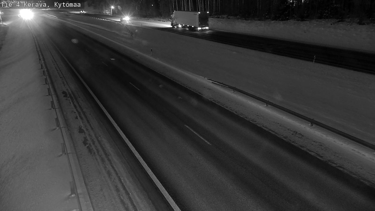 Weather Camera Image Väg 4 Kervo, Kytömaa, Kerava, Uusimaa