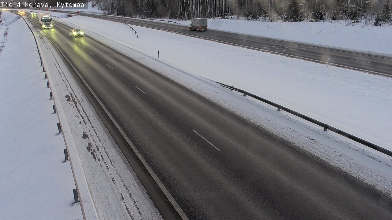Weather Camera Image Väg 4 Kervo, Kytömaa, Kerava, Uusimaa