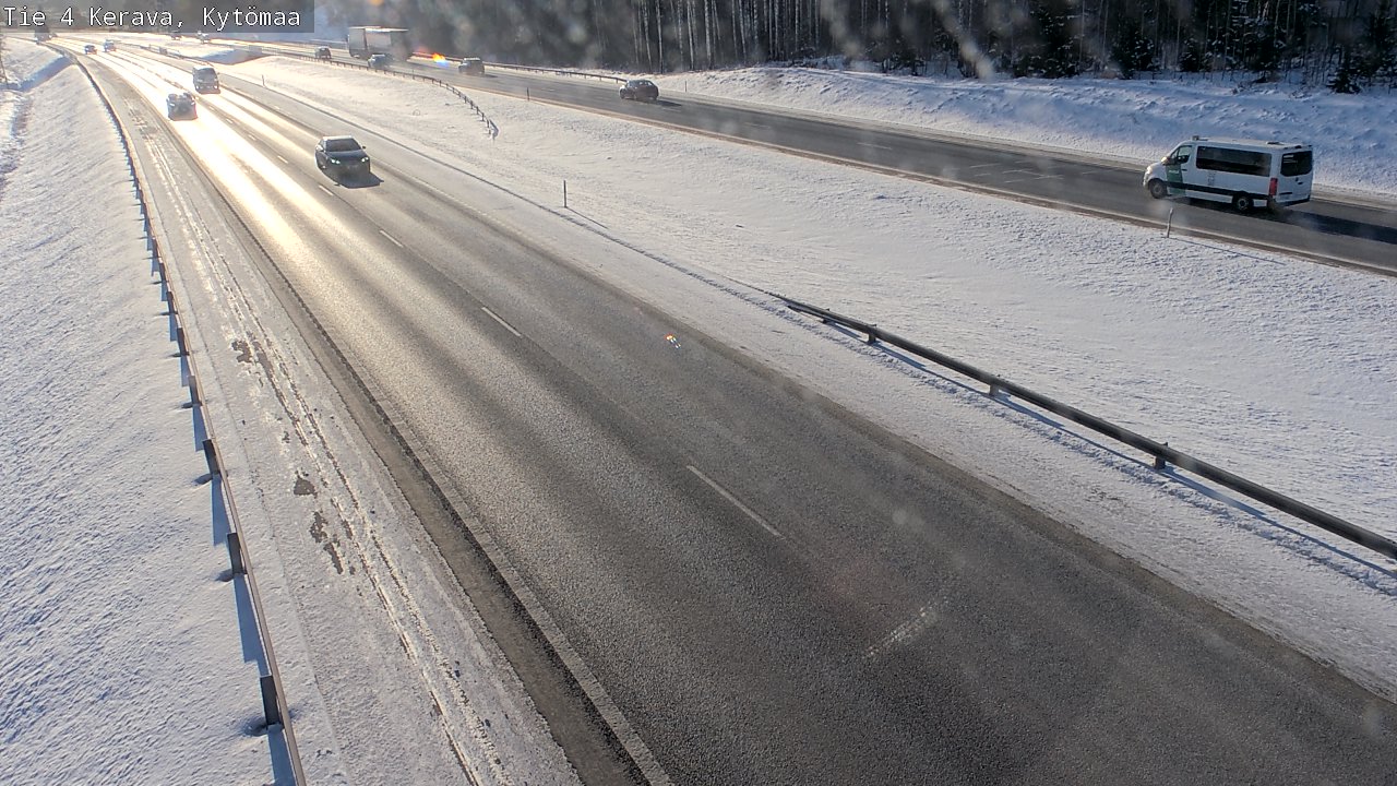 Weather Camera Image Väg 4 Kervo, Kytömaa, Kerava, Uusimaa