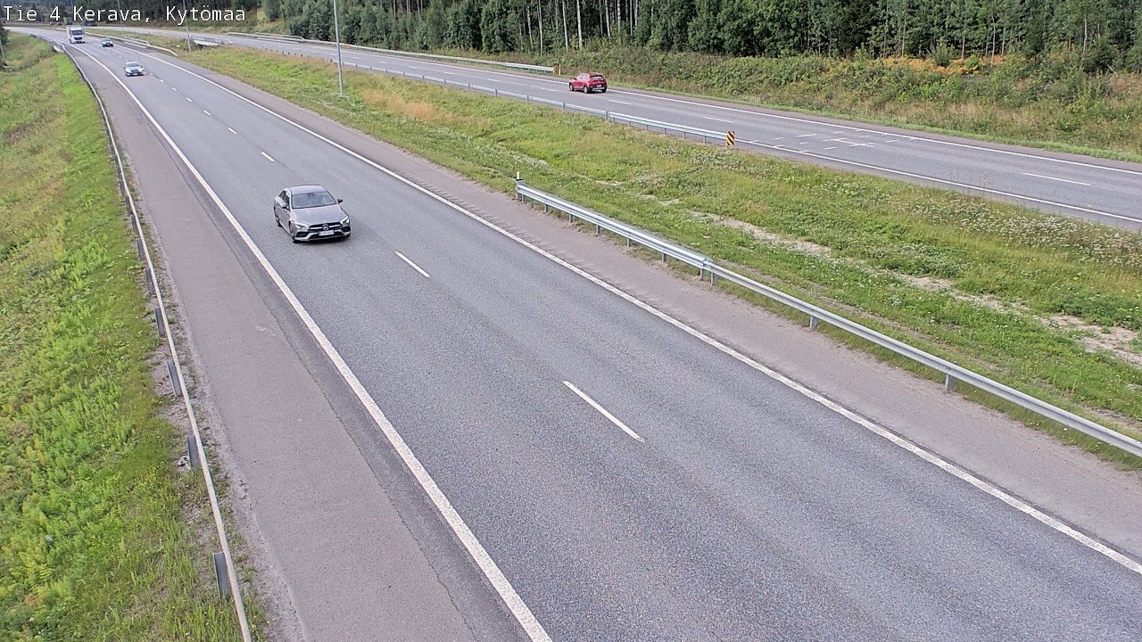 Weather Camera Image Väg 4 Kervo, Kytömaa, Kerava, Uusimaa