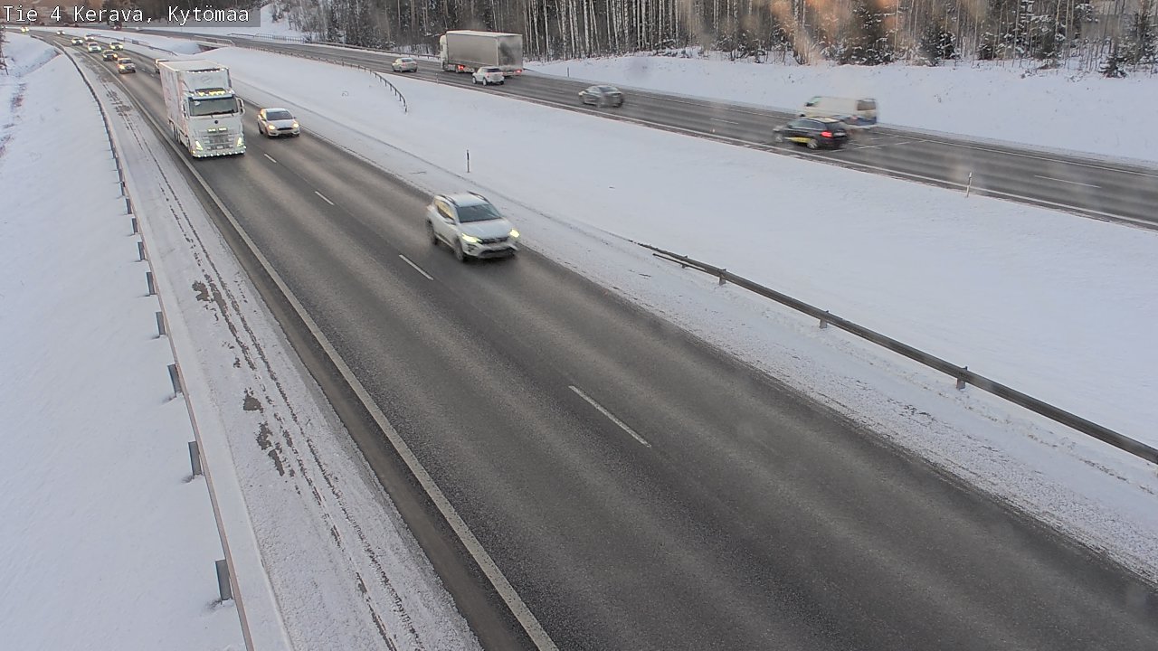 Weather Camera Image Väg 4 Kervo, Kytömaa, Kerava, Uusimaa