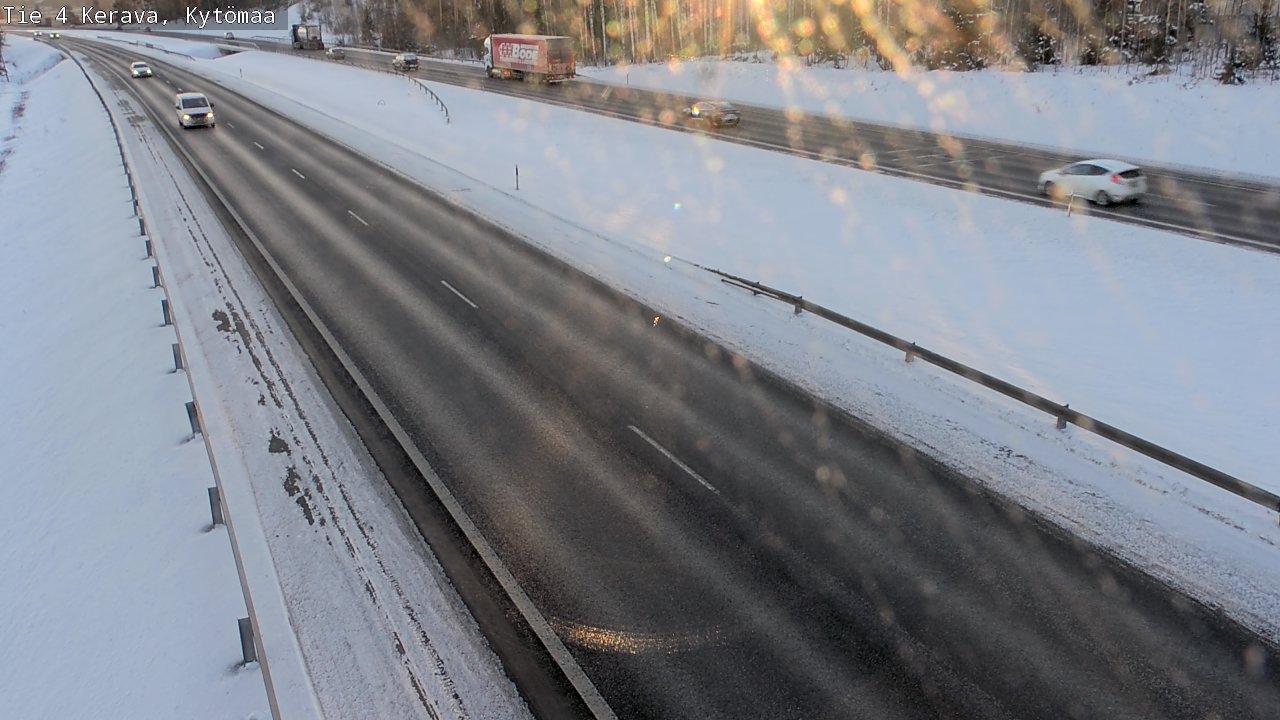 Weather Camera Image Väg 4 Kervo, Kytömaa, Kerava, Uusimaa