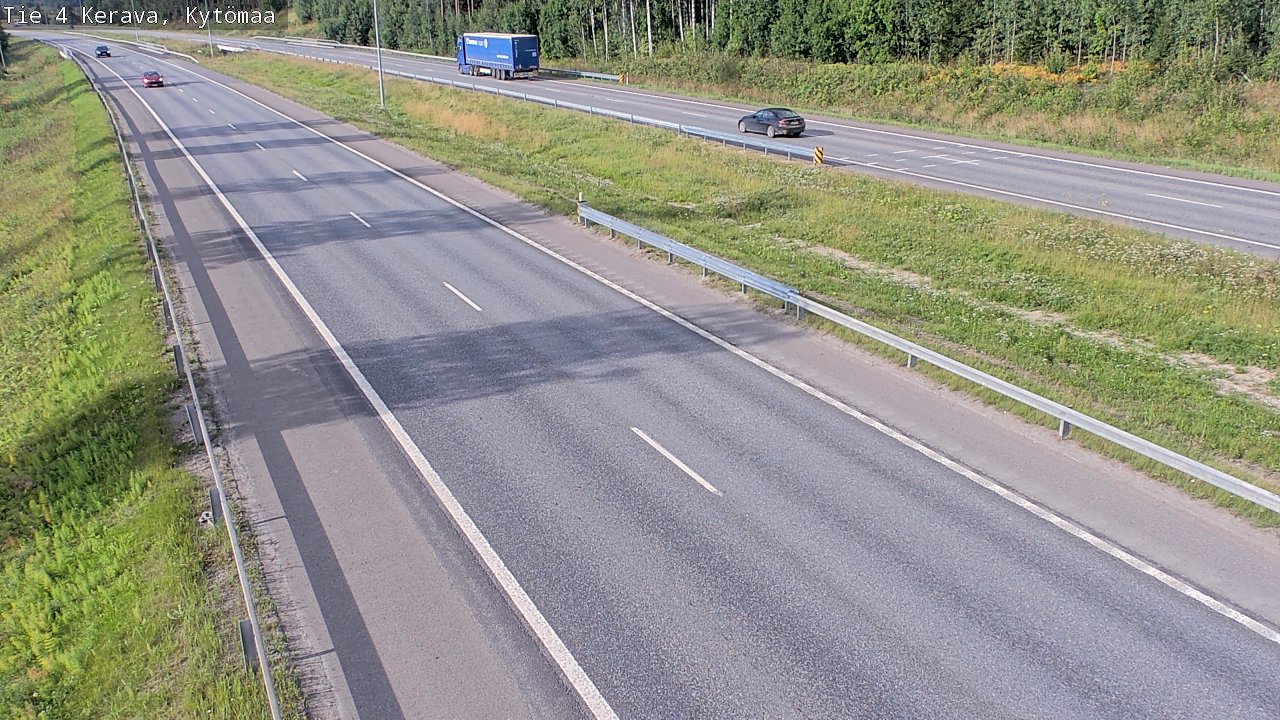 Weather Camera Image Väg 4 Kervo, Kytömaa, Kerava, Uusimaa