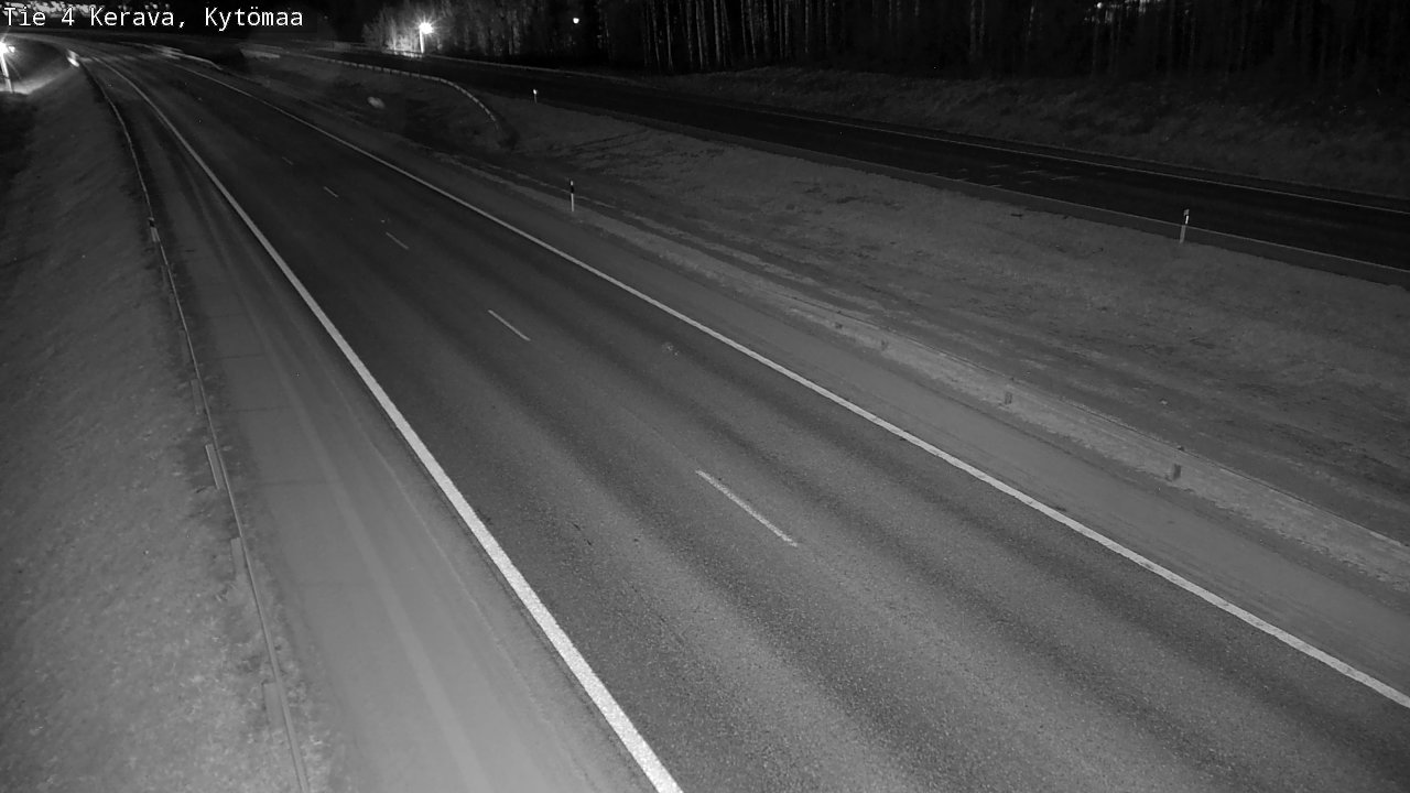 Weather Camera Image Väg 4 Kervo, Kytömaa, Kerava, Uusimaa