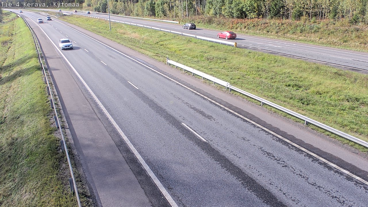 Weather Camera Image Road 4 Kerava, Kytömaa, Kerava, Uusimaa