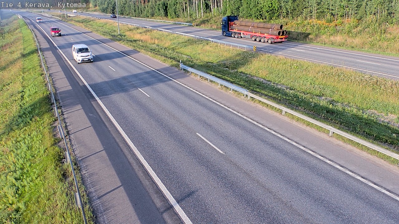 Weather Camera Image Road 4 Kerava, Kytömaa, Kerava, Uusimaa