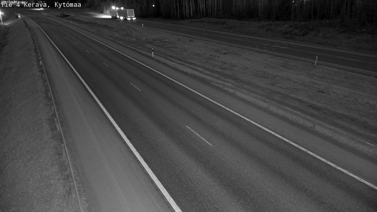 Weather Camera Image Väg 4 Kervo, Kytömaa, Kerava, Uusimaa