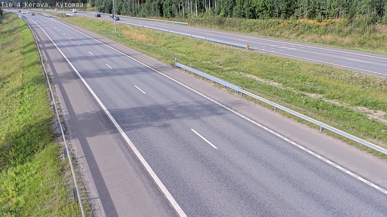 Weather Camera Image Väg 4 Kervo, Kytömaa, Kerava, Uusimaa