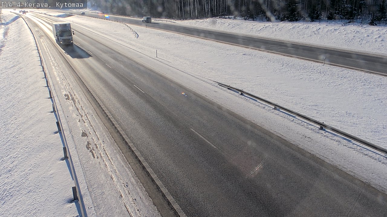 Weather Camera Image Väg 4 Kervo, Kytömaa, Kerava, Uusimaa