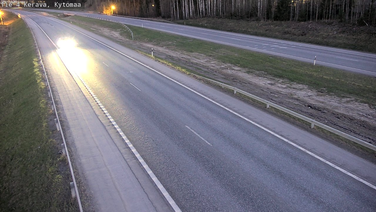 Weather Camera Image Väg 4 Kervo, Kytömaa, Kerava, Uusimaa