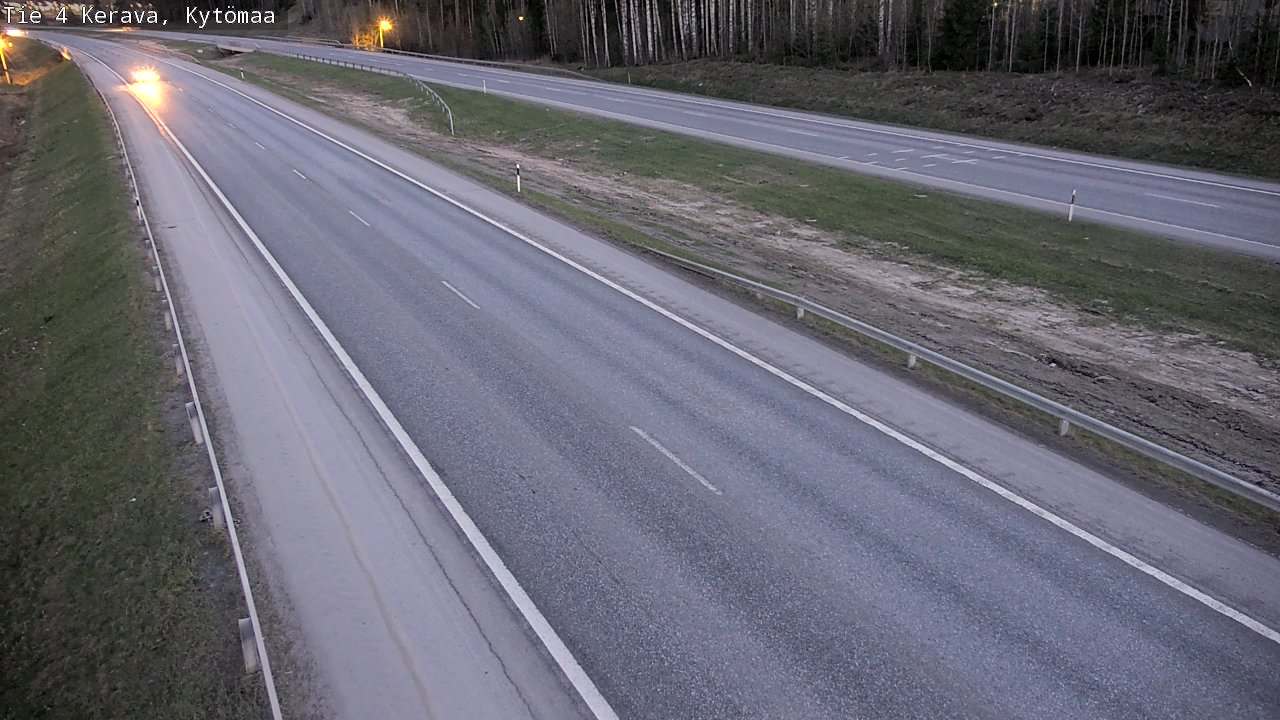 Weather Camera Image Väg 4 Kervo, Kytömaa, Kerava, Uusimaa