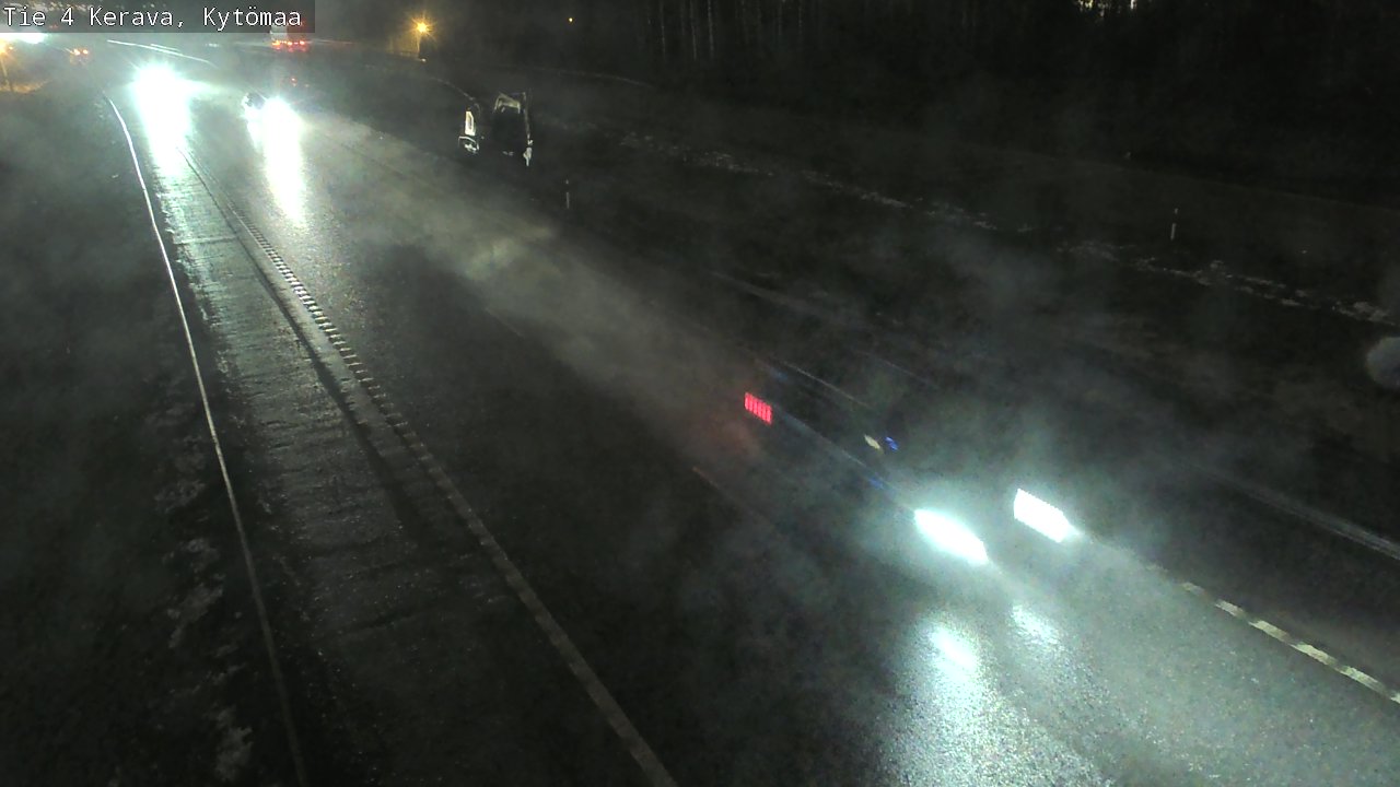 Weather Camera Image Väg 4 Kervo, Kytömaa, Kerava, Uusimaa
