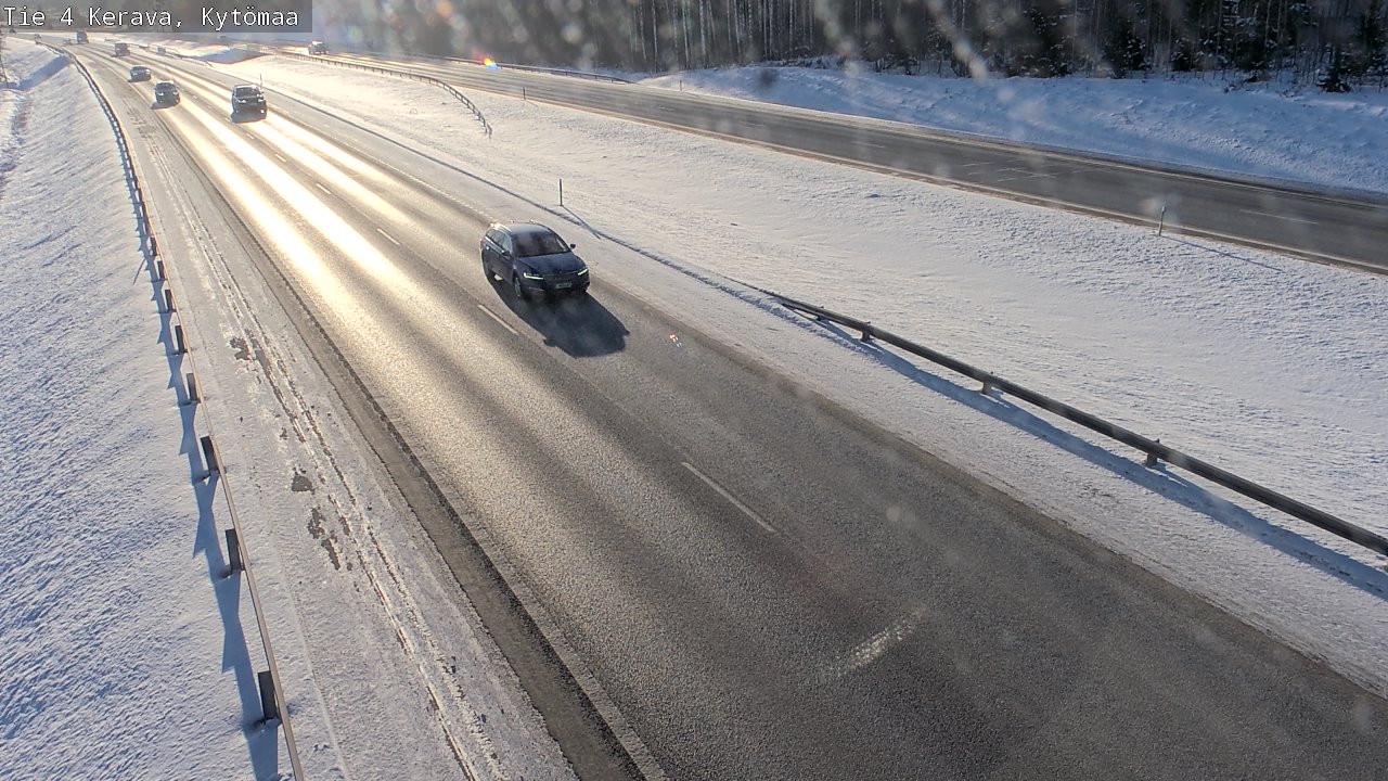 Weather Camera Image Väg 4 Kervo, Kytömaa, Kerava, Uusimaa
