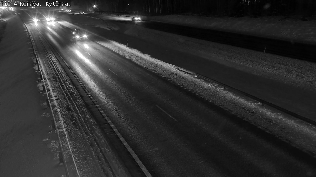 Weather Camera Image Väg 4 Kervo, Kytömaa, Kerava, Uusimaa
