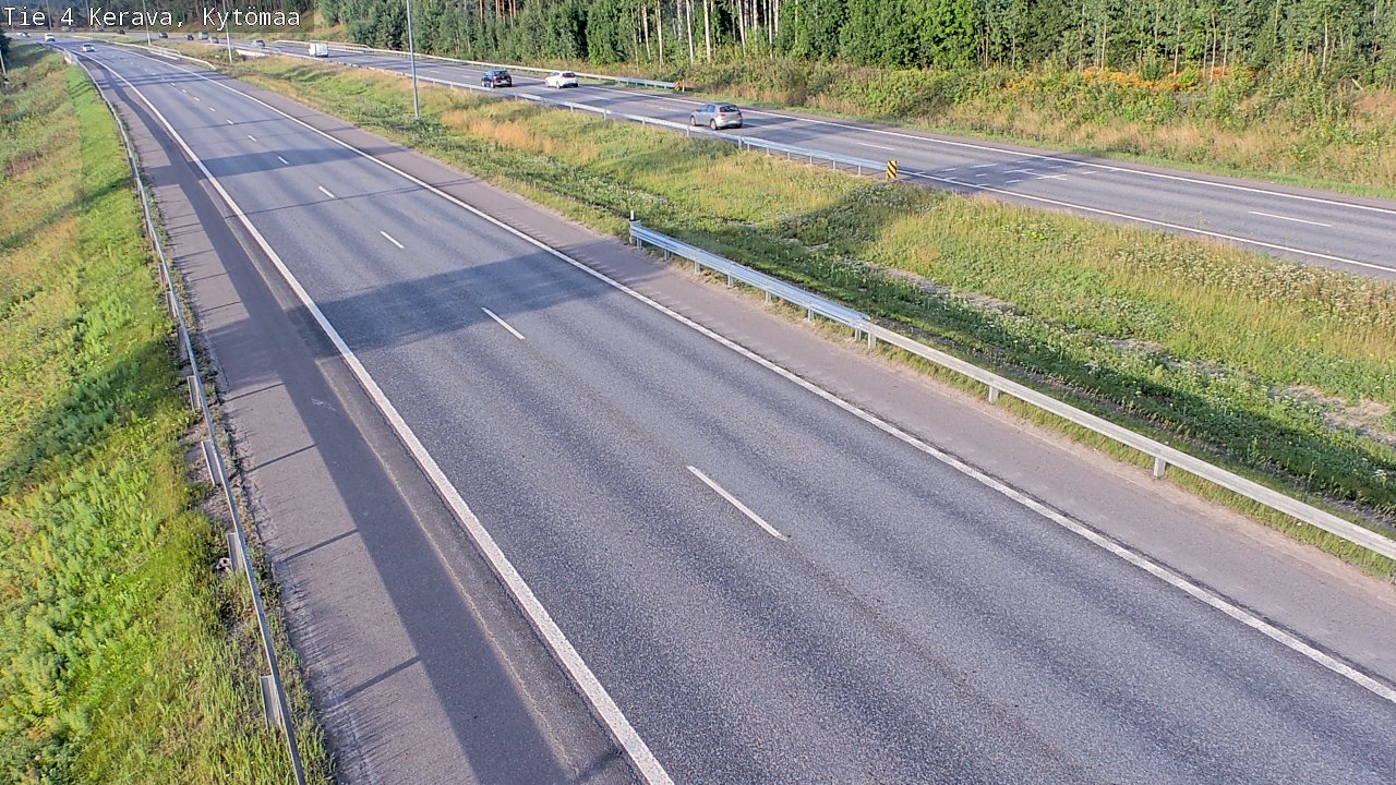 Weather Camera Image Road 4 Kerava, Kytömaa, Kerava, Uusimaa