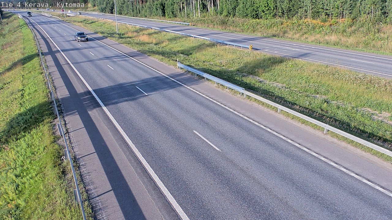 Weather Camera Image Road 4 Kerava, Kytömaa, Kerava, Uusimaa