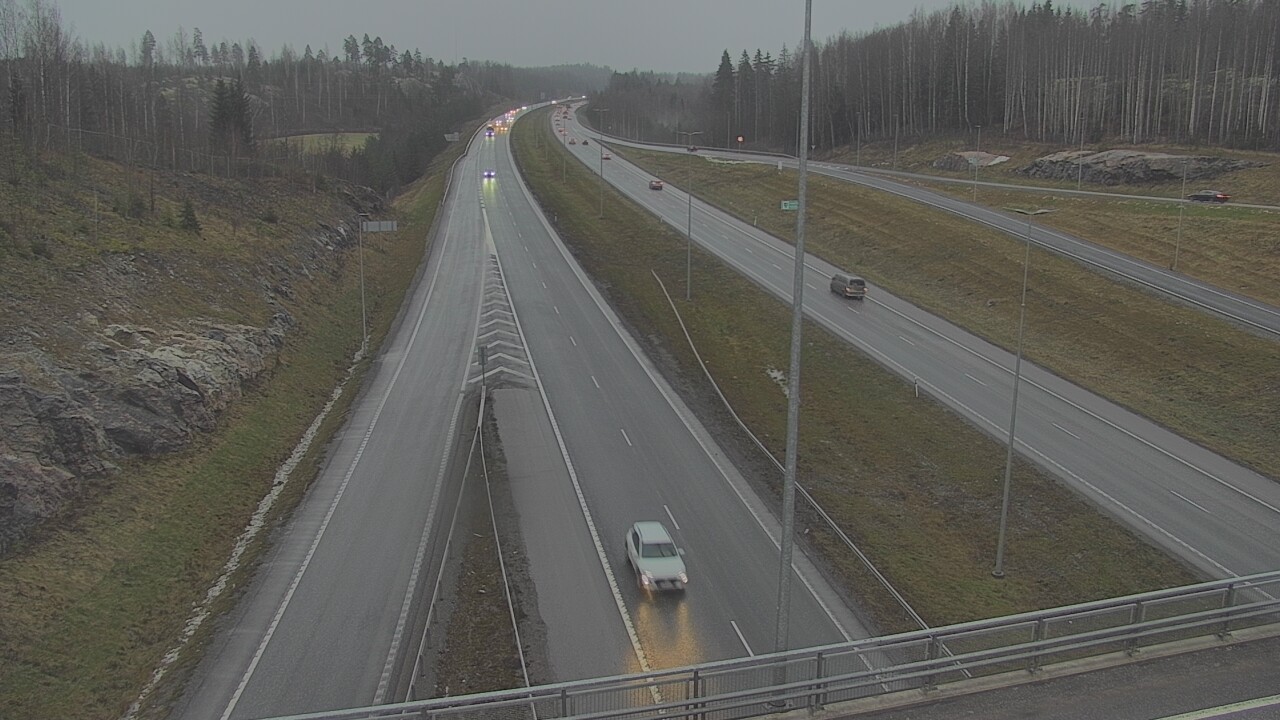 Weather Camera Image Väg 3 Nurmijärvi Klaukkala, Nurmijärvi, Uusimaa