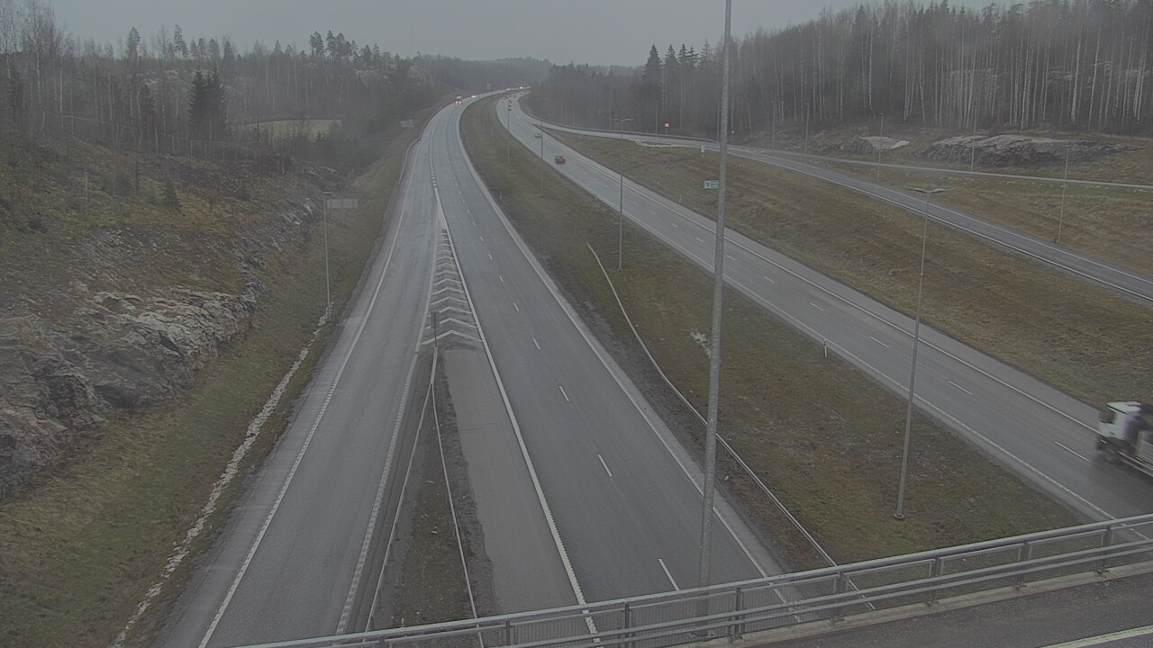 Weather Camera Image Väg 3 Nurmijärvi Klaukkala, Nurmijärvi, Uusimaa