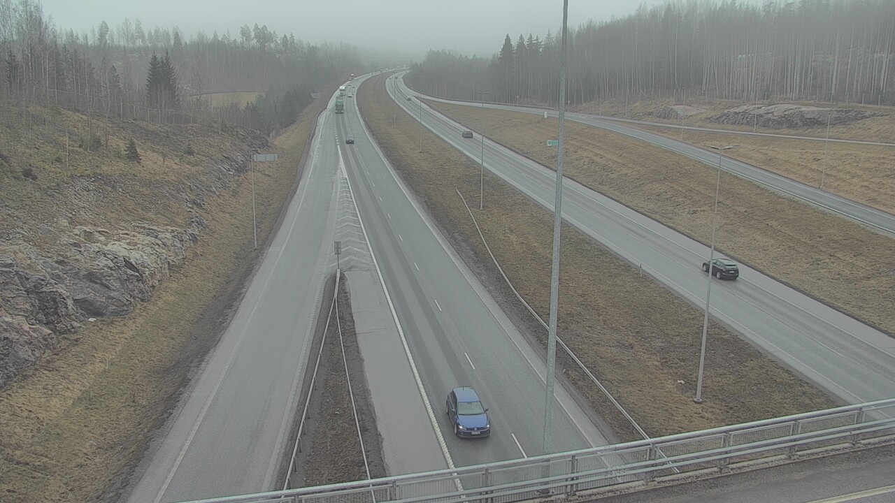 Weather Camera Image Väg 3 Nurmijärvi Klaukkala, Nurmijärvi, Uusimaa