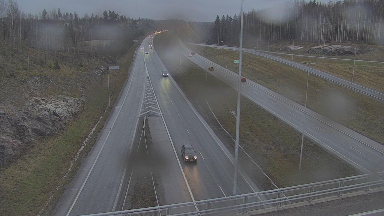 Weather Camera Image Road 3 Nurmijärvi Klaukkala, Nurmijärvi, Uusimaa