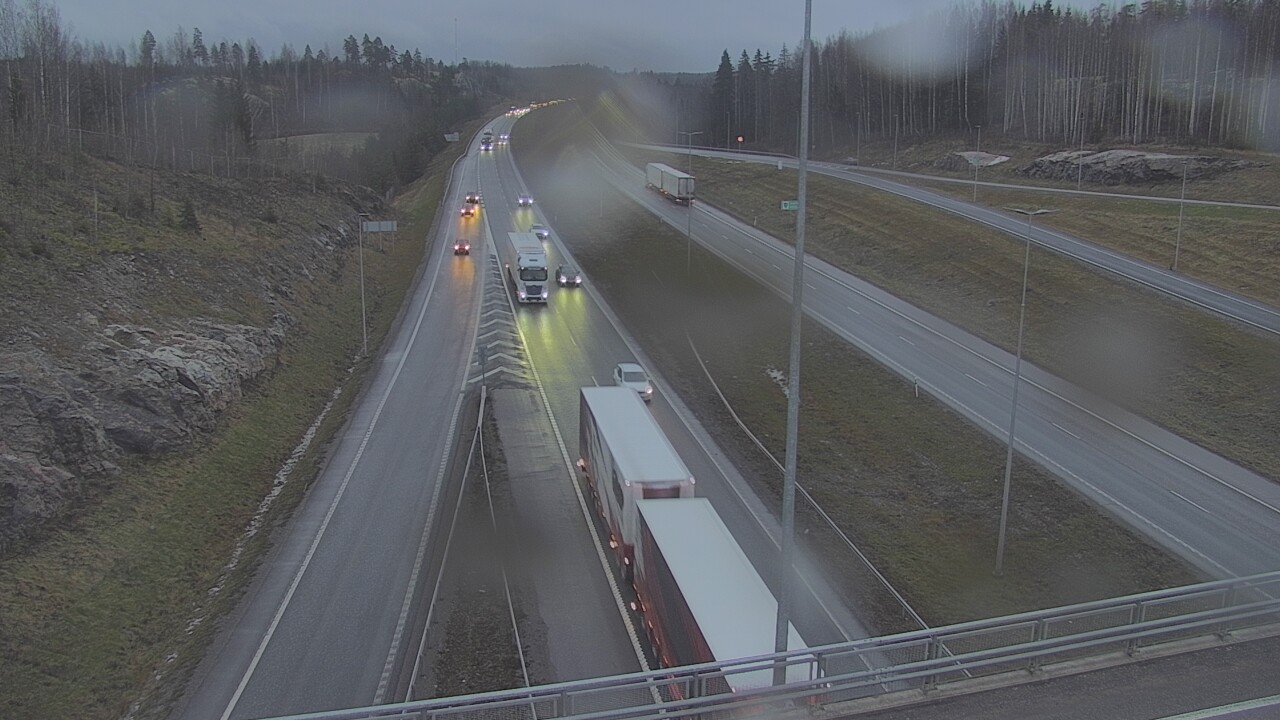 Weather Camera Image Väg 3 Nurmijärvi Klaukkala, Nurmijärvi, Uusimaa