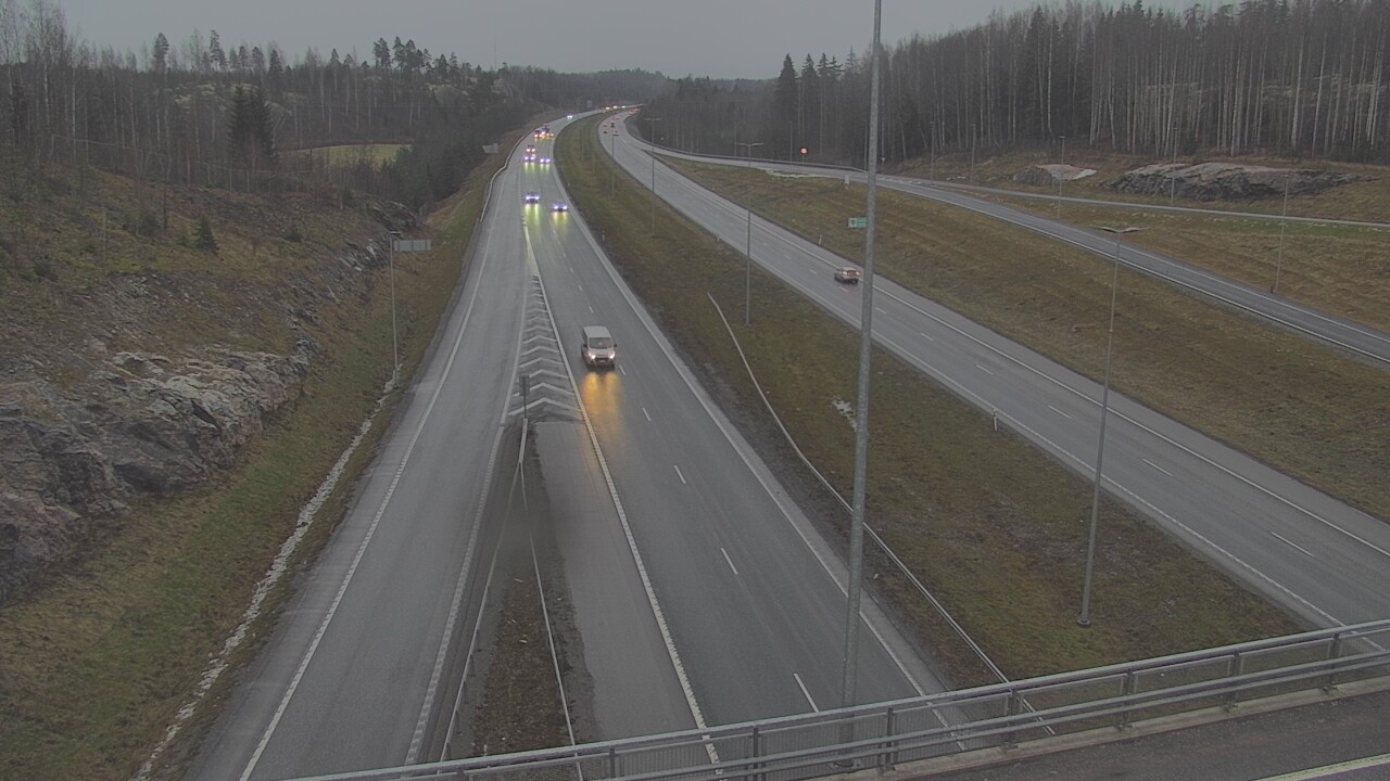 Weather Camera Image Väg 3 Nurmijärvi Klaukkala, Nurmijärvi, Uusimaa