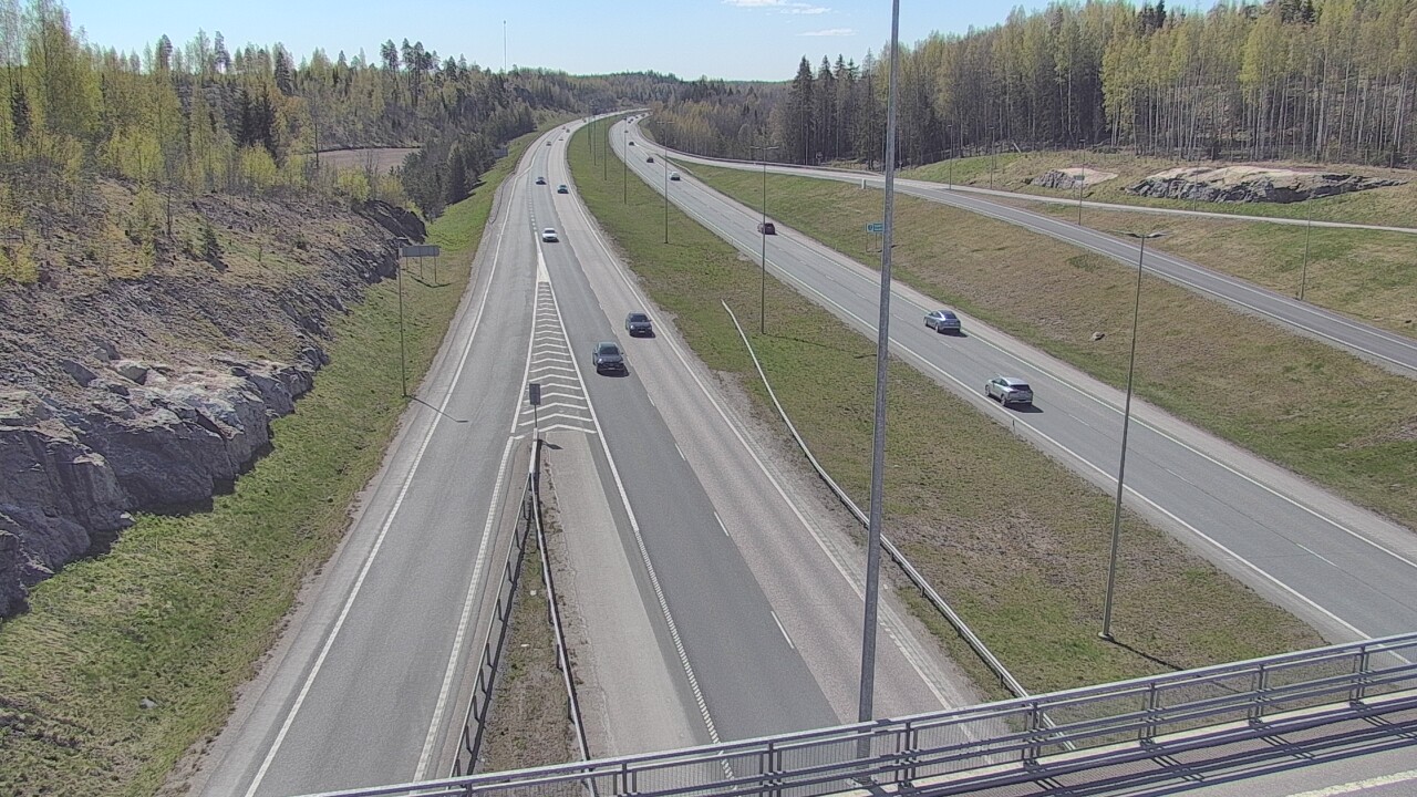 Weather Camera Image Väg 3 Nurmijärvi Klaukkala, Nurmijärvi, Uusimaa