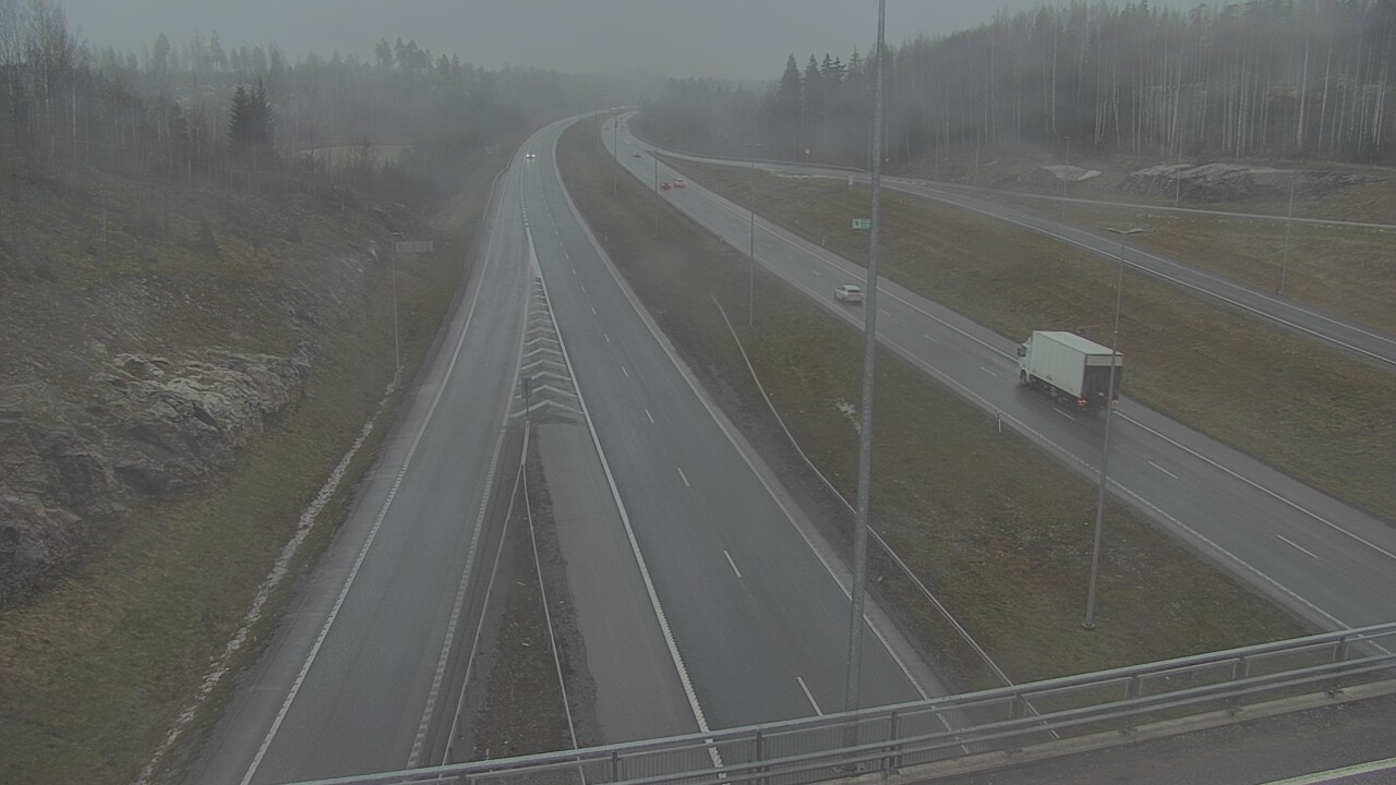 Weather Camera Image Väg 3 Nurmijärvi Klaukkala, Nurmijärvi, Uusimaa
