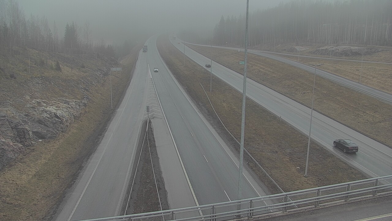 Weather Camera Image Väg 3 Nurmijärvi Klaukkala, Nurmijärvi, Uusimaa