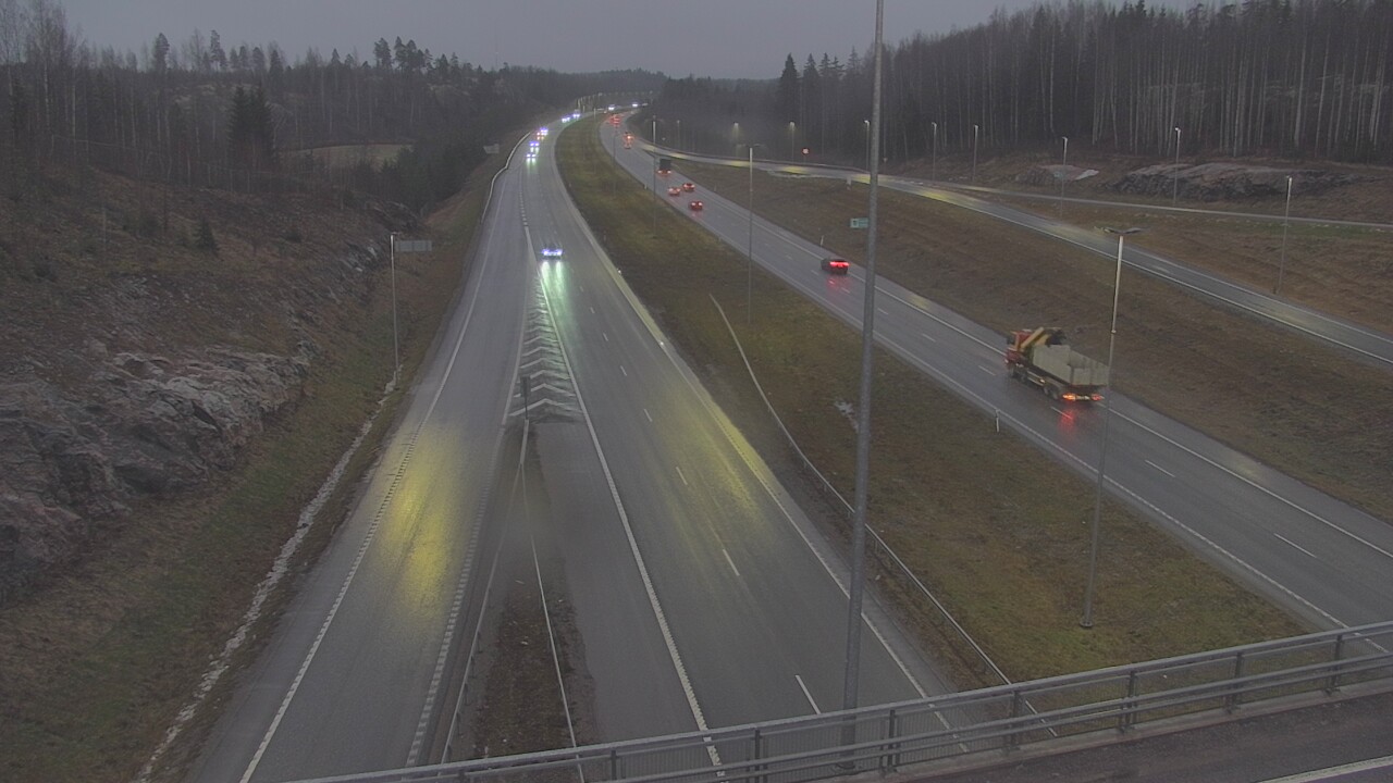 Weather Camera Image Väg 3 Nurmijärvi Klaukkala, Nurmijärvi, Uusimaa