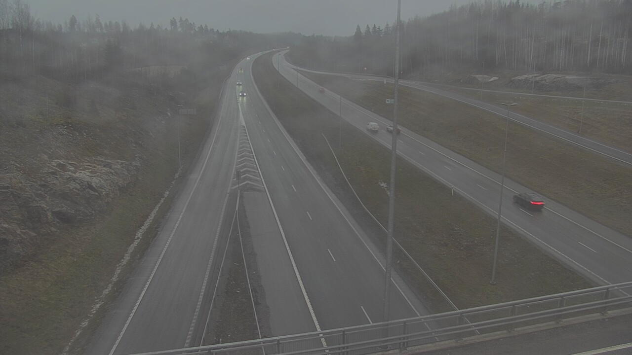 Weather Camera Image Väg 3 Nurmijärvi Klaukkala, Nurmijärvi, Uusimaa