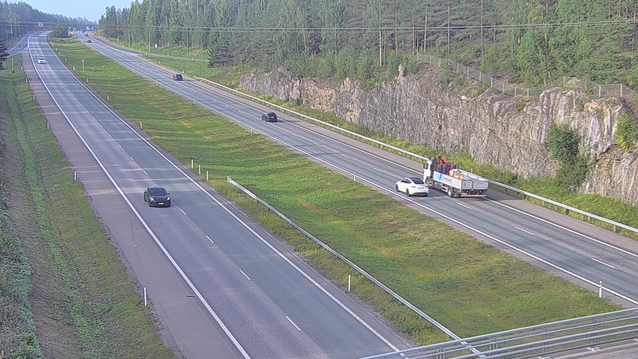 Weather Camera Image Road 3 Nurmijärvi, Nurmijärvi, Uusimaa