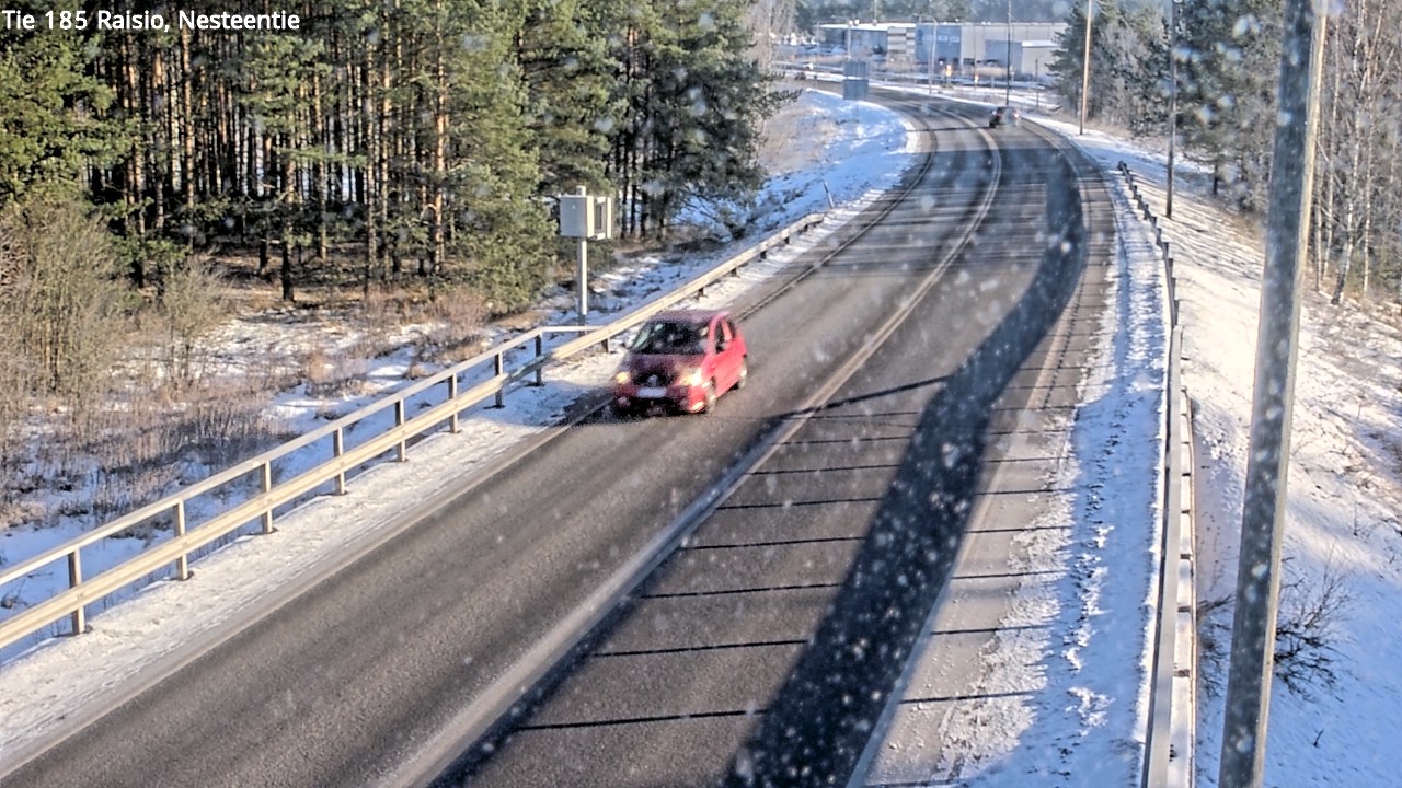 Weather Camera Image Road 185 Raisio, Nesteentie, Raisio, Varsinais-Suomi