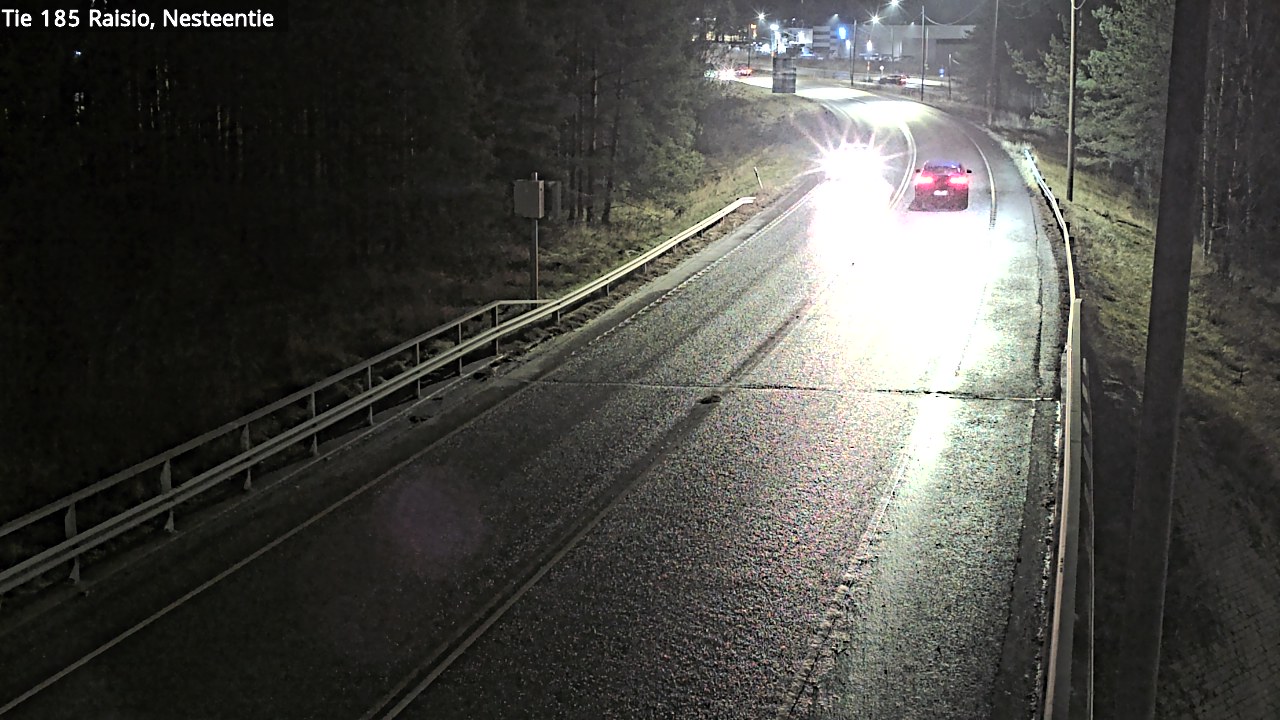 Weather Camera Image Väg 185 Raisio, Nesteentie, Raisio, Varsinais-Suomi